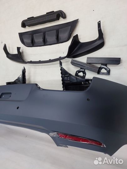 Задний бампер M6 Look BMW F06 F13 в сборе