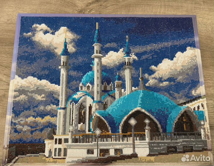 Картина мечети Кул-Шариф ручной работы