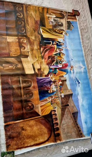 Картина маслом на холсте большая