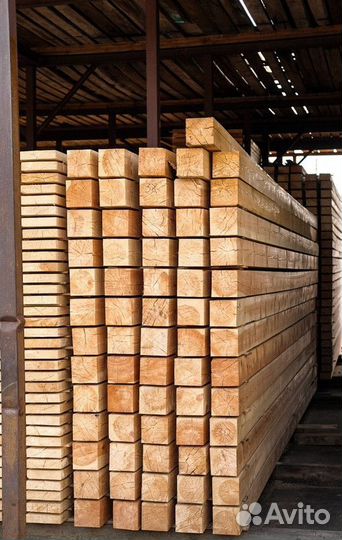 Брус сухой 100*200