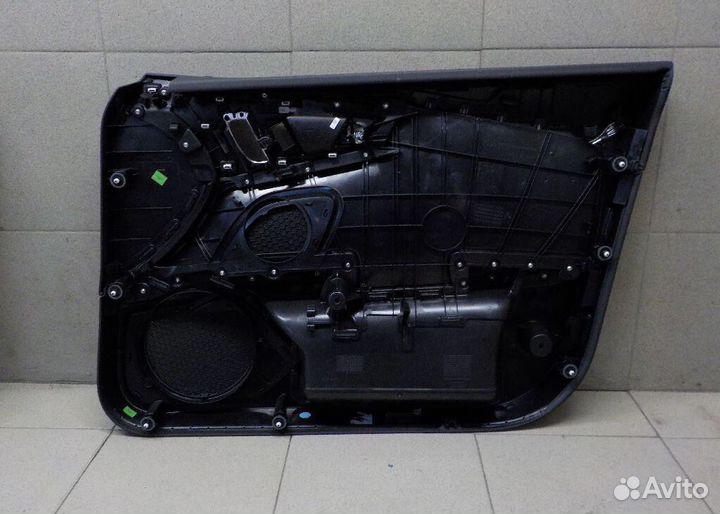 Карта двери Ауди а7 алькантара