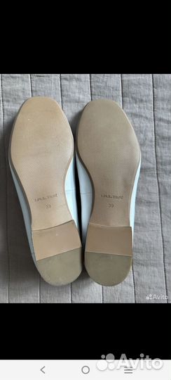 Лоферы женские натуральная кожа 39