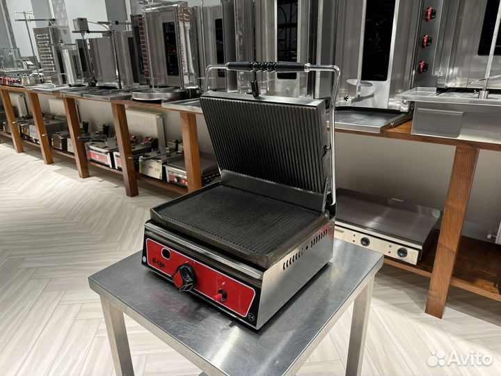 Гриль прижимной газовый