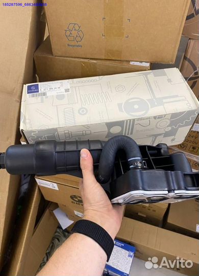 Теплообменник масляный m271 оригинал новый