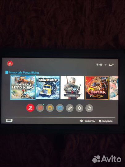 Nintendo switch lite с играми