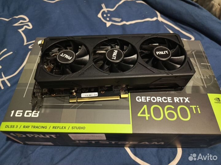 Видеокарта rtx 4060 ti 16 gb