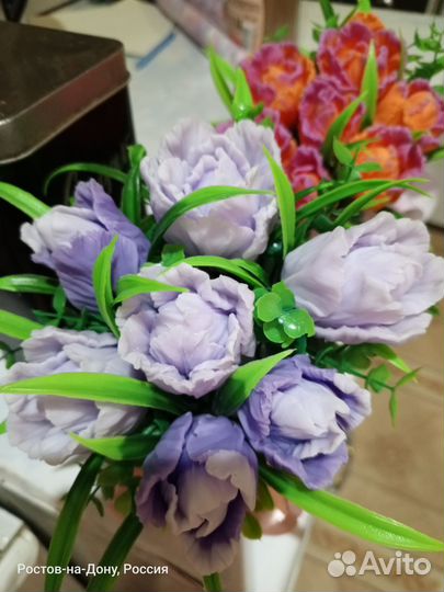 Букет из мыла