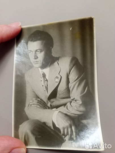 Автограф с фотографией С.Я. Лемешев