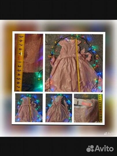 Платье праздничное для девочки122-128