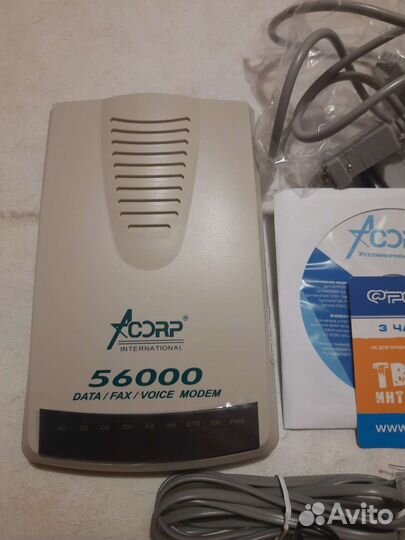 Модем факс acorp