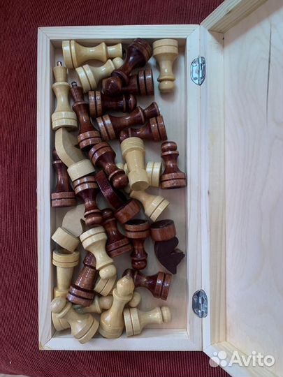 Шахматы деревянные новые