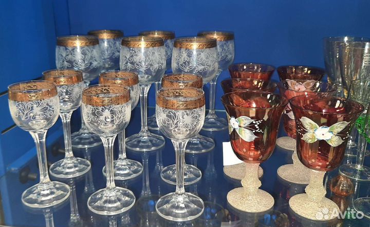 Богемия, чайник большой Дулево