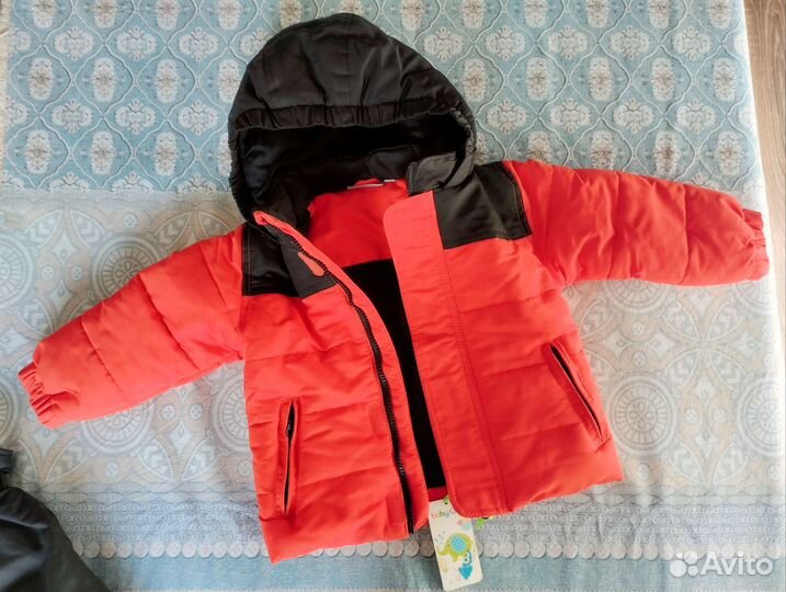 Новый демисезонный костюм 86-92