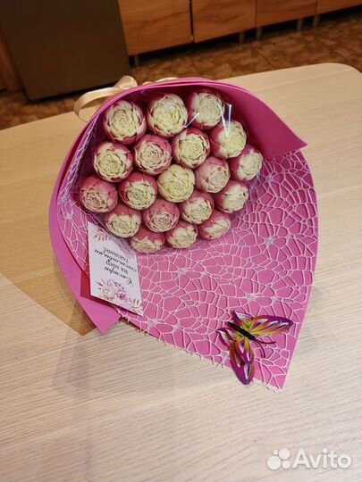 Букет из шоколада, подарки девушке на 8 марта