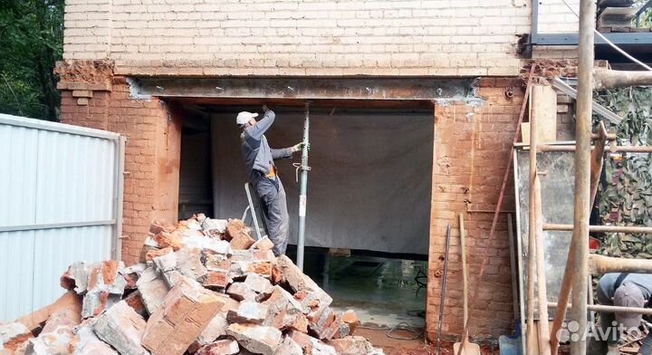 Демонтаж / снос домов / построек