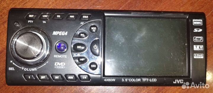 Панель автомагнитолы jvc