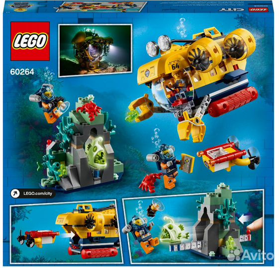 Lego City 60264 Океан: исследовательская подводная
