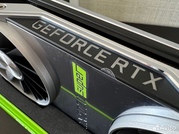 Видеокарта Nvidia RTX 2070 super founders edition