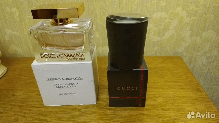 Dolce Gabbana, Gucci женская парфюмерия