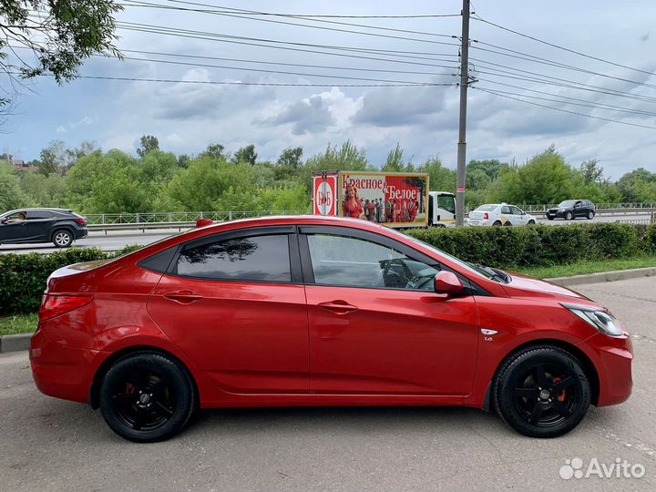 Hyundai Solaris 1.6 МТ, 2011, 168 500 км
