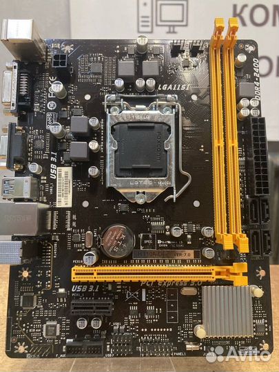 Материнские платы Intel / AMD 1150/1151/1155/AM