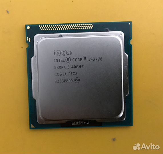 Процессор Intel Core i7 3770 (3400MHz, LGA1155)