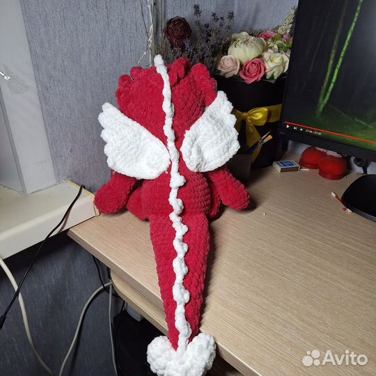 Вязаный дракончик