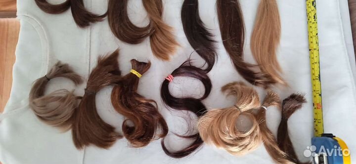 Волосы для кукол натуральные