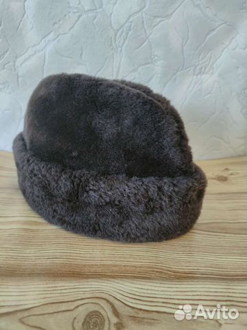 Шапка Пилотка,Винтаж,Зимняя/Швеция/Wigens/р.57-58