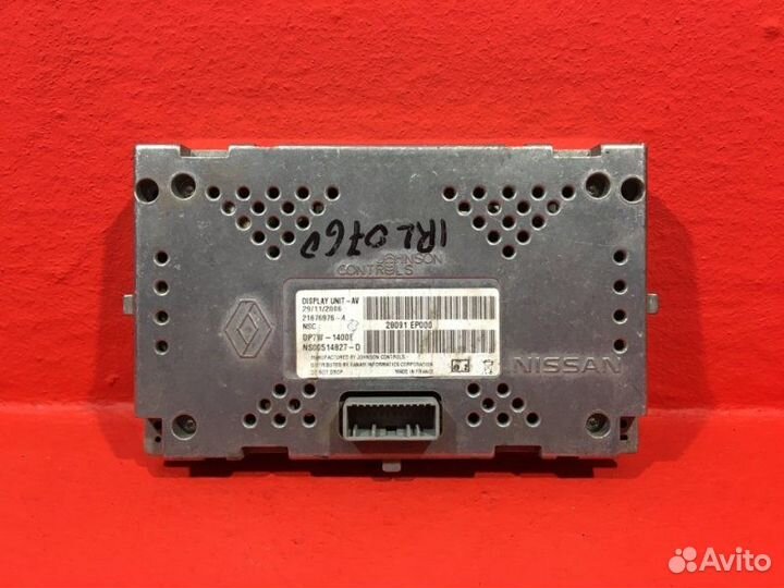 Дисплей информационный Nissan Navara D40 YD25ddti