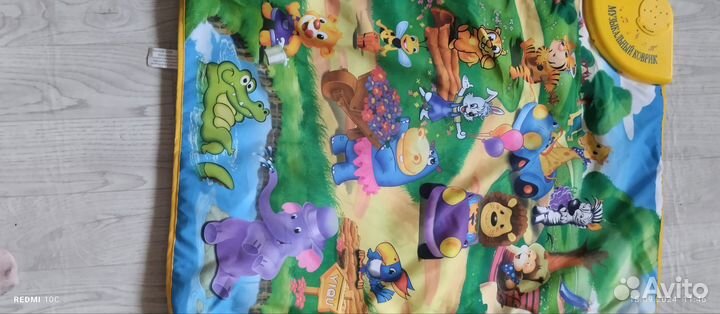 Музыкальный развивающий коврик