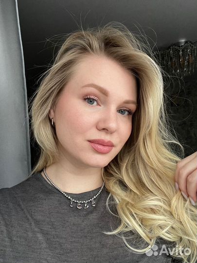 Колье из гематита