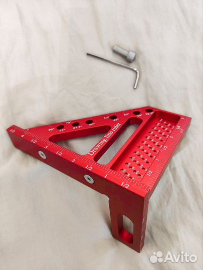 Угольник, линейка