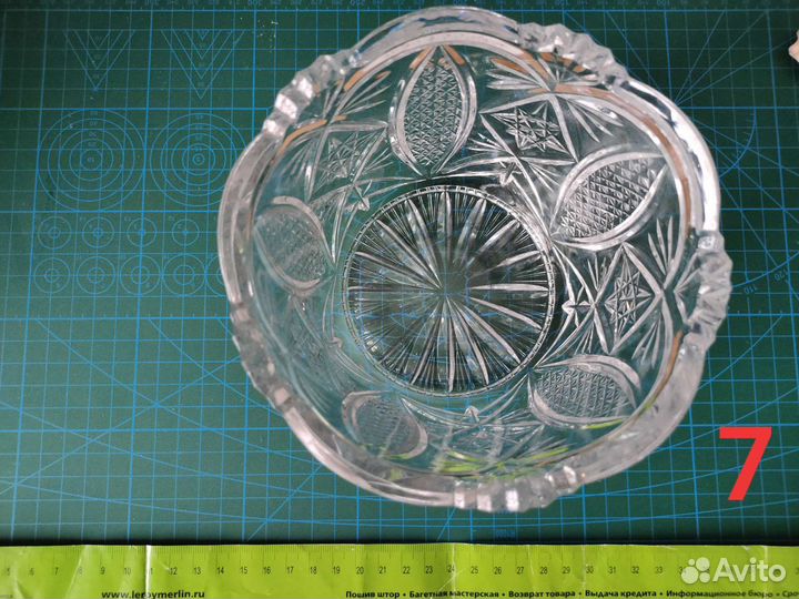 Конфетница вазы из хрусталя