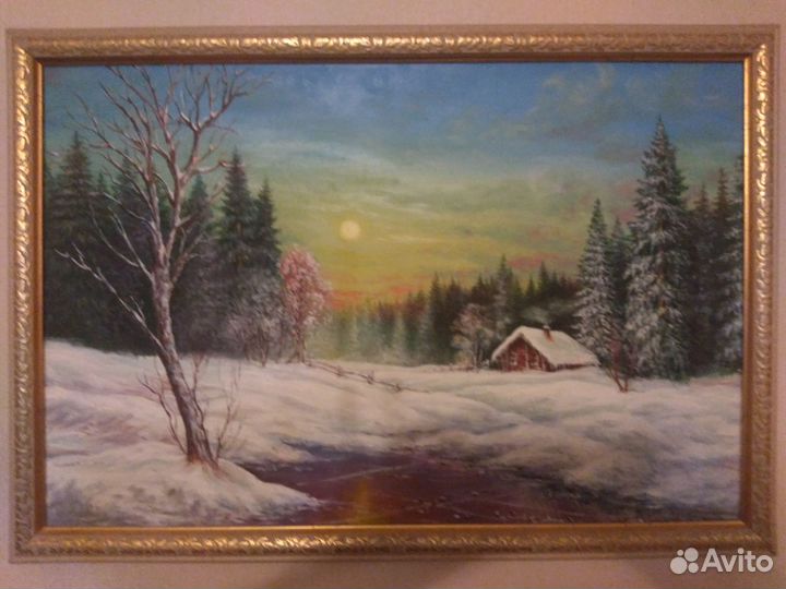 Картина маслом на холсте