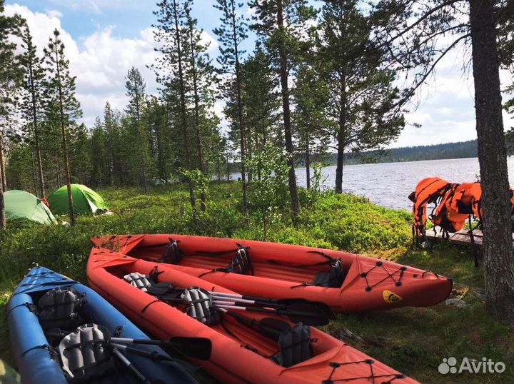 Прокат байдарок и тур. снаряжения