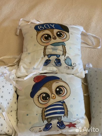 Бортики подушечки