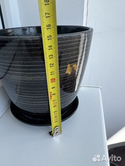 Горшок для цветов керамика