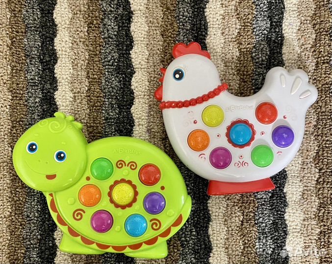 Детские игрушки пакетом погремушки