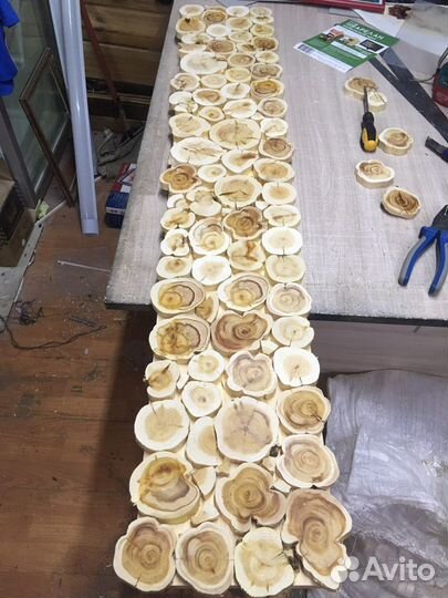 Панно из можжевельника для Бани Сауны