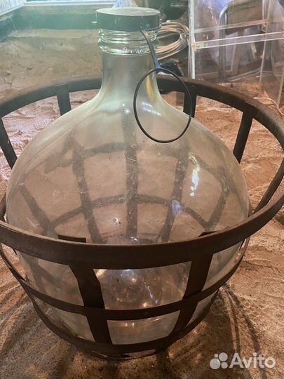 Бутыль стеклянная 50 литров