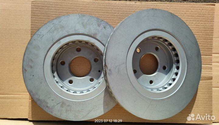 Тормозной диск передний Mazda Cx-9