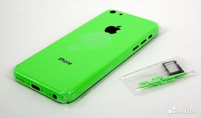 Корпус (крышка) iPhone 5C (зелёный) новый