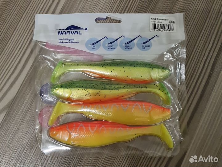 Силиконовые приманки narval