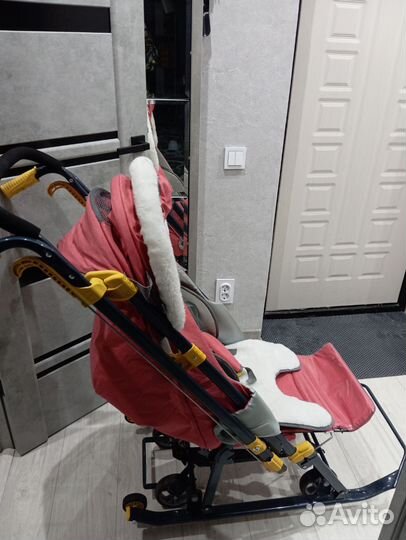 Коляска санки