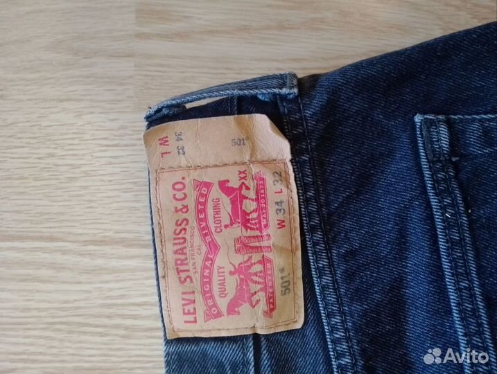 Мужские джинсы levis 501