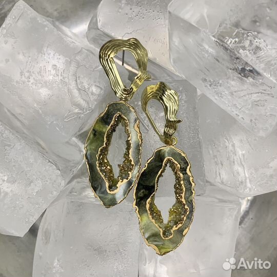 Серьги ручной работы