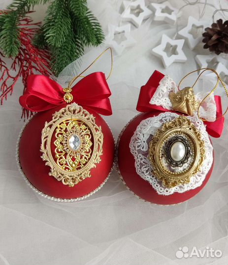 Новогодние украшения на елку