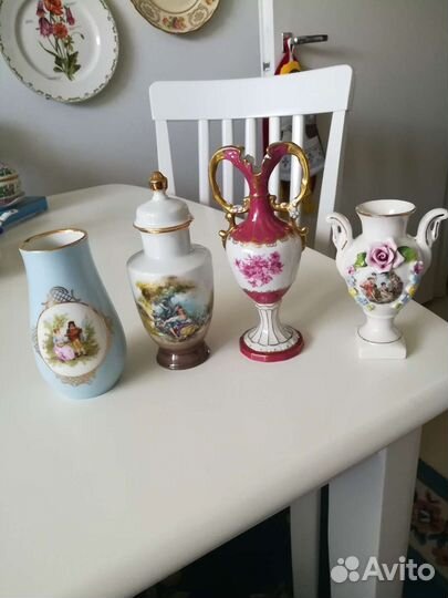 Фарфоровые вазы.европа