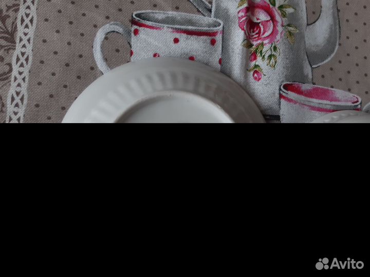 Масленка фарфор винтаж СССР
